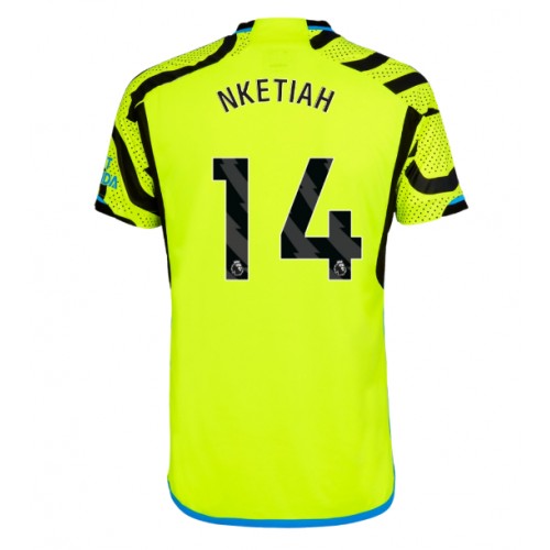 Arsenal Eddie Nketiah #14 Gostujuci Dres 2023-24 Kratak Rukav